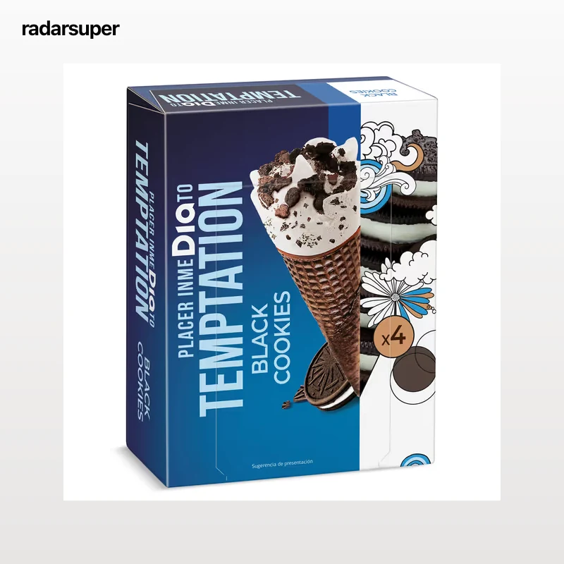 Conos cookies Dia Temptation 4 x 65 g