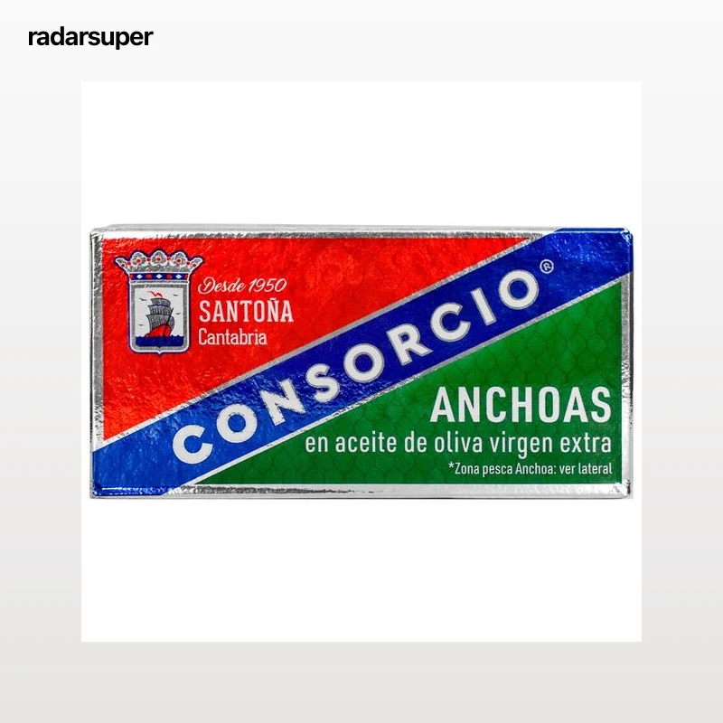 CONSORCIO Anchoas en aceite de oliva virgen extra CONSORCIO 29 g.