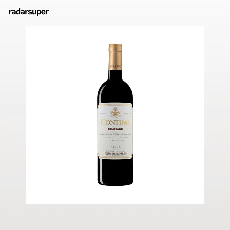 CONTINO GRACIANO  Vino tinto reserva con D.O. Ca. Rioja botella 75 cl.