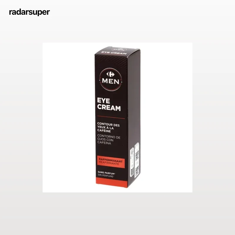 Contorno de ojos con cafeína Carrefour Men 15 ml.