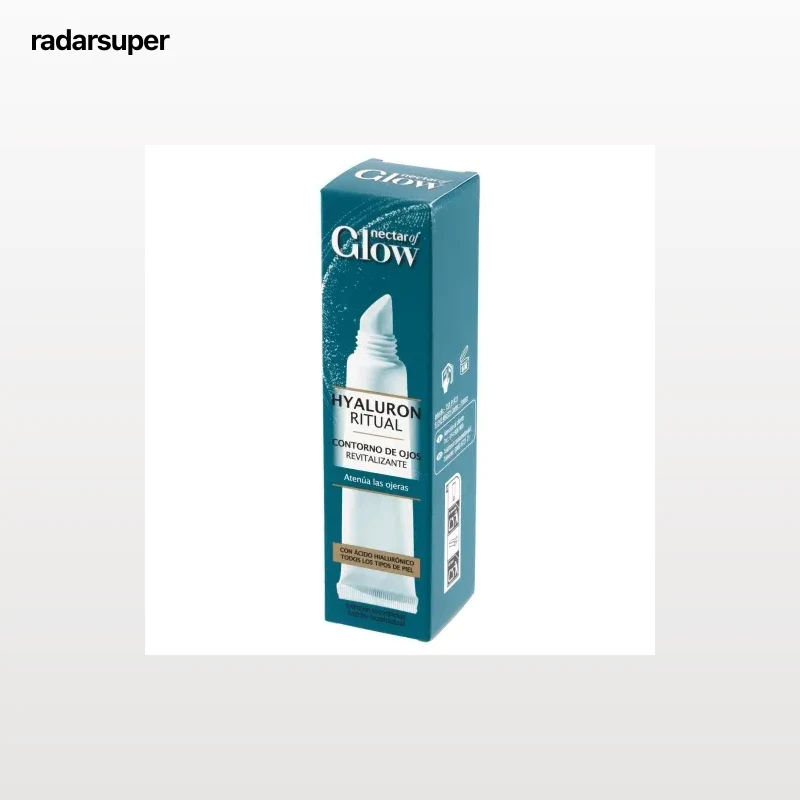 Contorno de ojos revitalizante con ácido hialurónico Nectar Of Glow 15 ml.