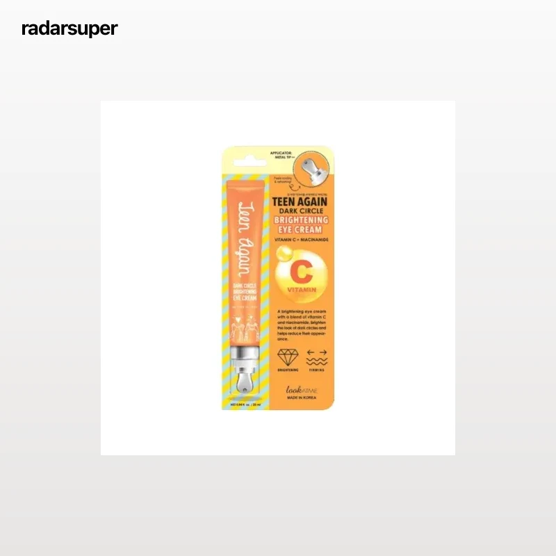 Contorno ojos vitamina C y niaceramida Teen Again Look at Me 25 ml.