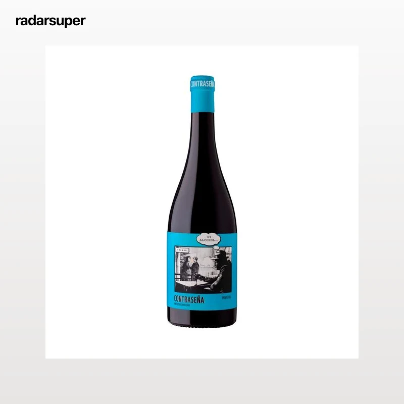 CONTRASEÑA Tinto Monastrell 0% alcohol botella 75 cl.