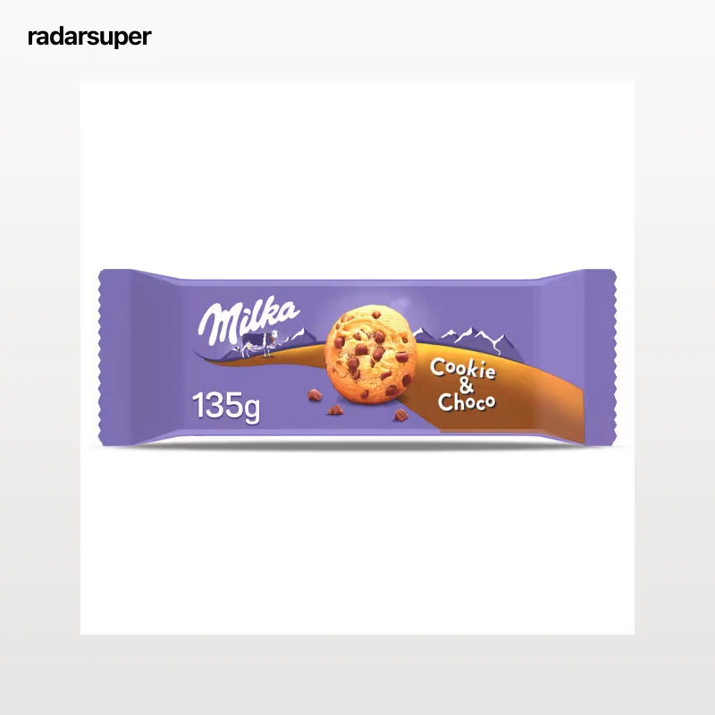 Cookies con chocolate Milka 135 g