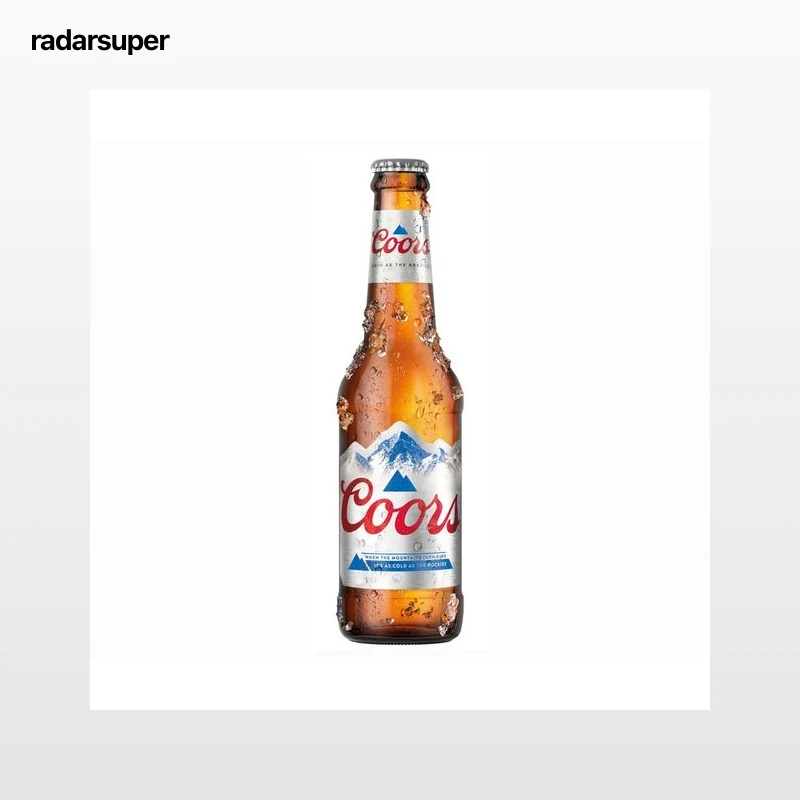 COORS Cerveza rubia americana botella 33 cl.