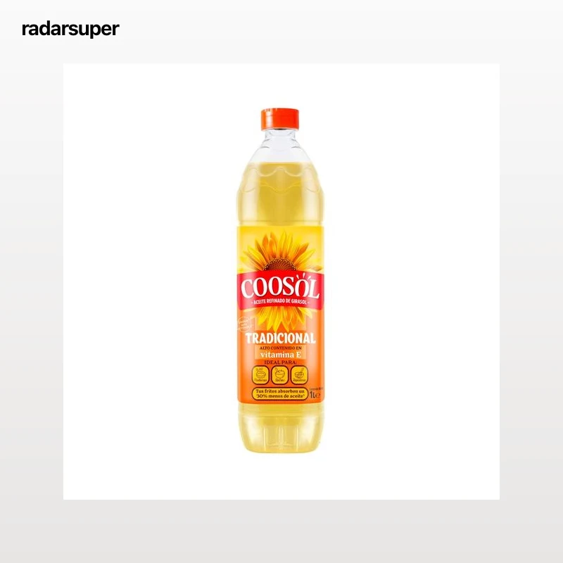 COOSOL Aceite de girasol botella de 1 l.