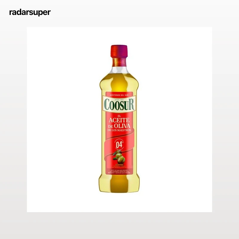 COOSUR Aceite de oliva suave botella de 1 l.