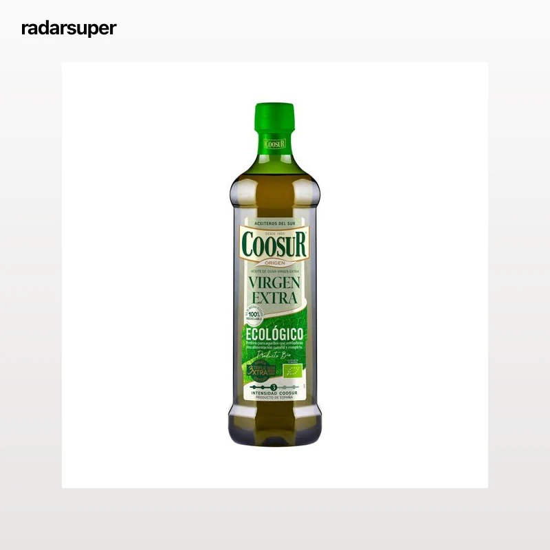 COOSUR Aceite de oliva virgen extra (AOVE) ecológico, intensidad 3 1 l