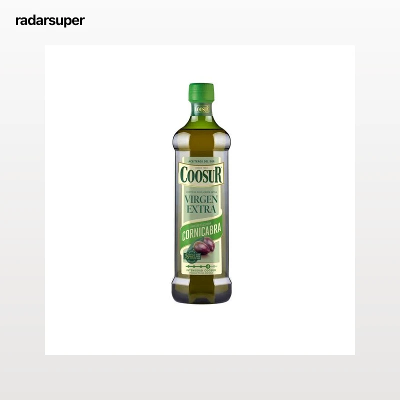 COOSUR Aceite de oliva virgen extra cornicabra botella de 1 l.