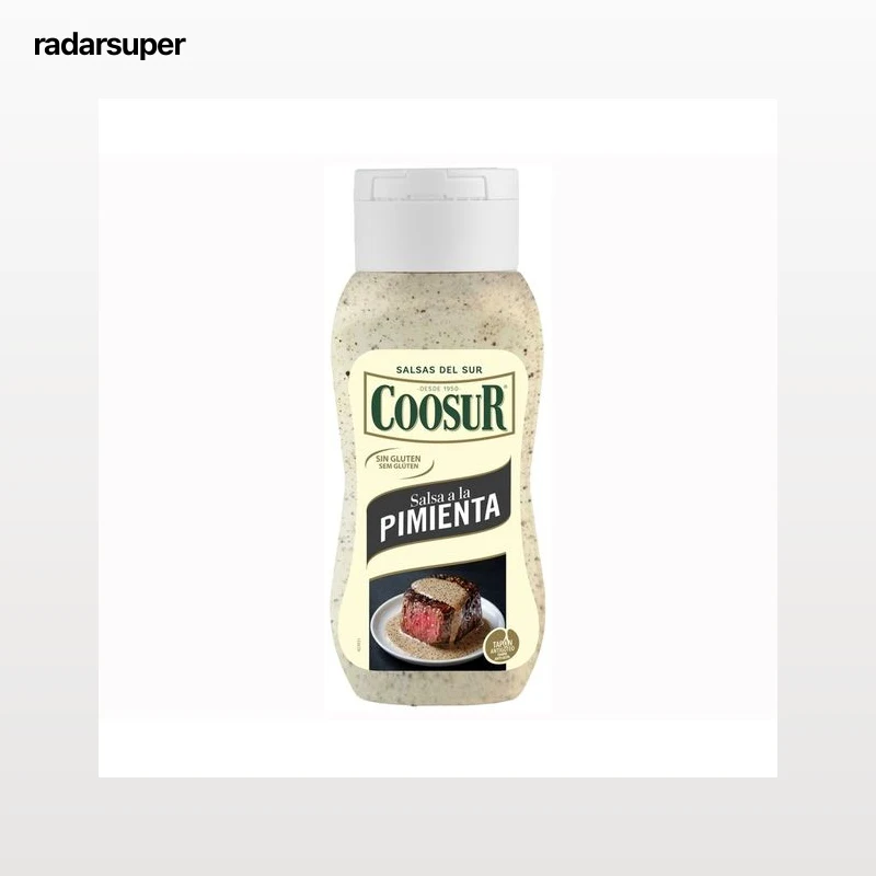 COOSUR Salsa a la pimienta 300 ml.