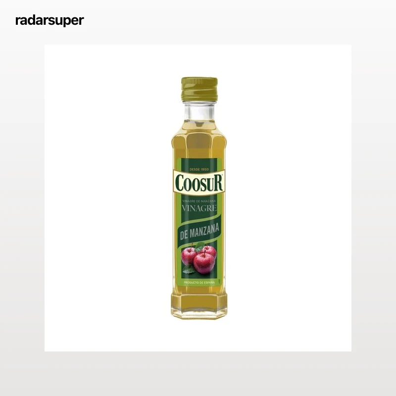 COOSUR Vinagre de manzana selección especial, botella de 250 ml.