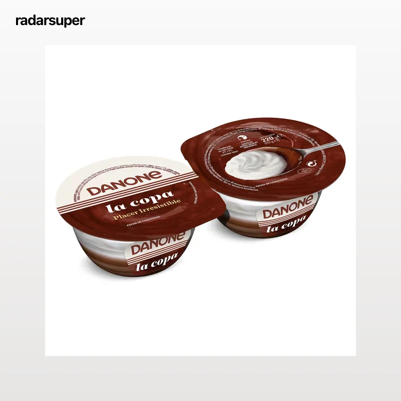 Copa de chocolate de nata Danone 2 x 110 g