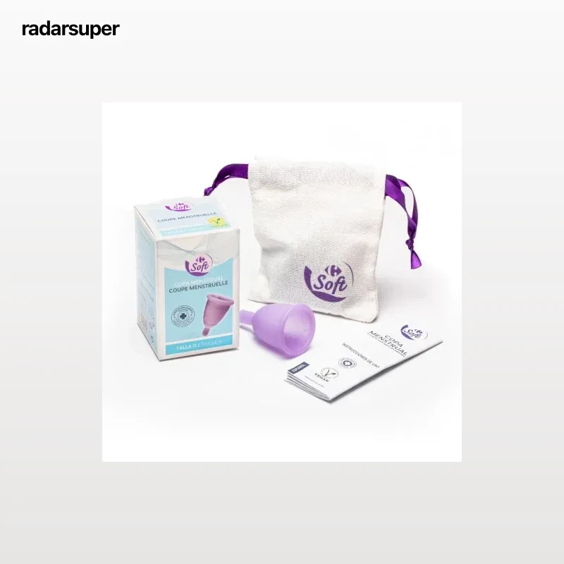 Copa menstrual talla 0 Carrefour Soft 1 ud.