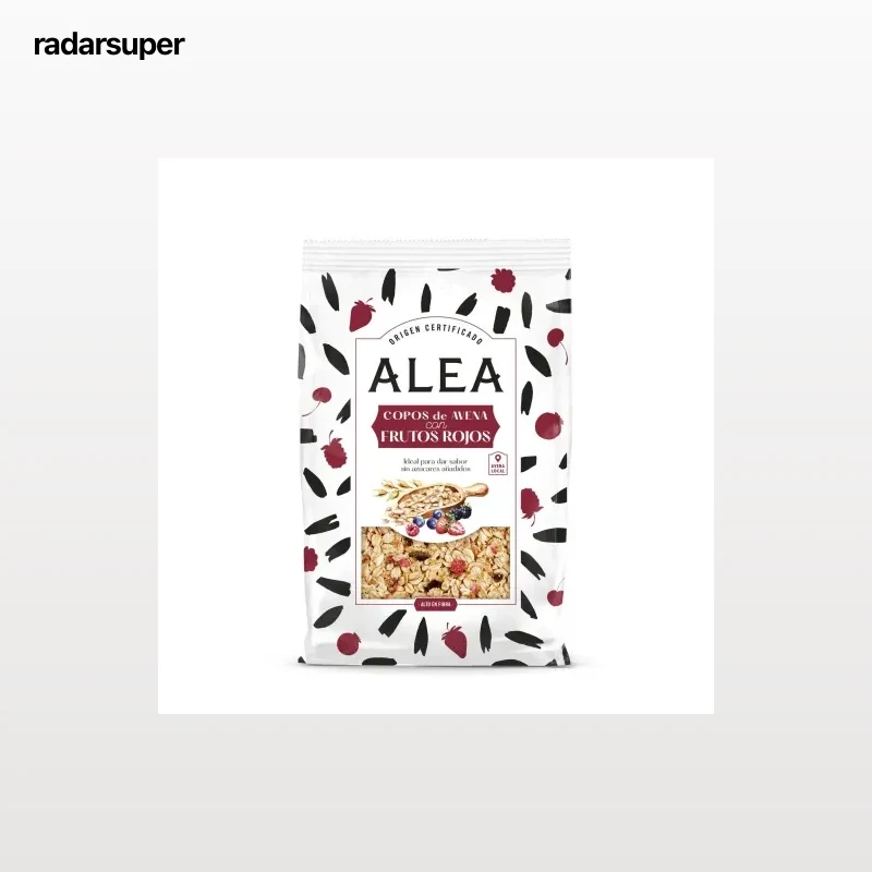 Copos de avena con frutos rojos Alea 500 g.