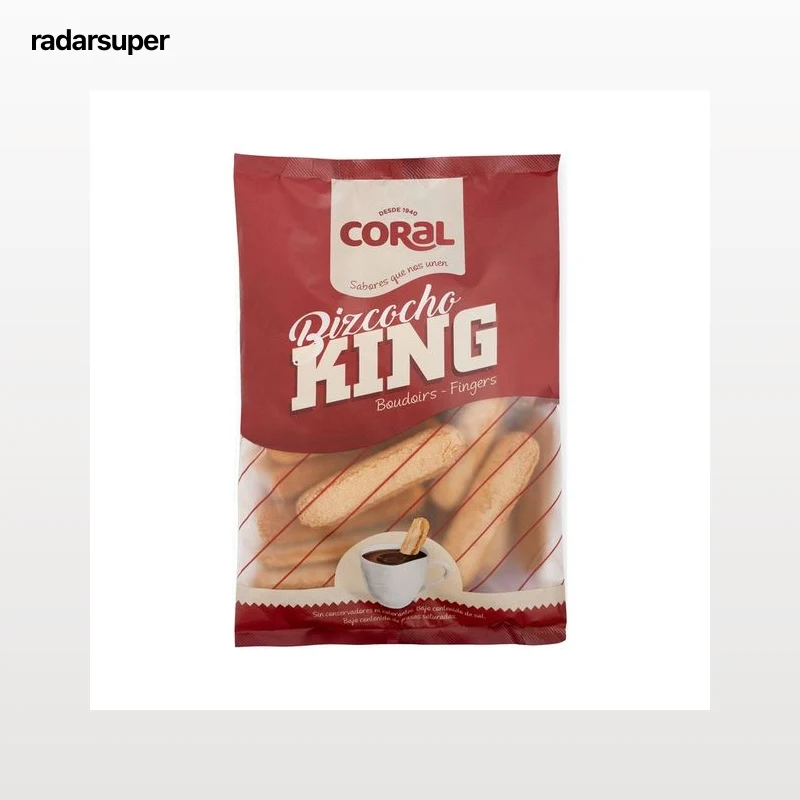 CORAL Bizcochos (duros) king, ideales para chocolate a la taza 300 g.