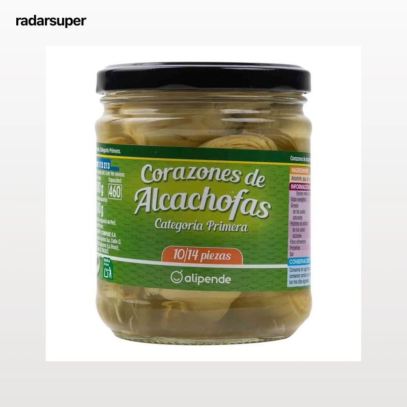Corazón de alcachofa Alipende 10/14 240g