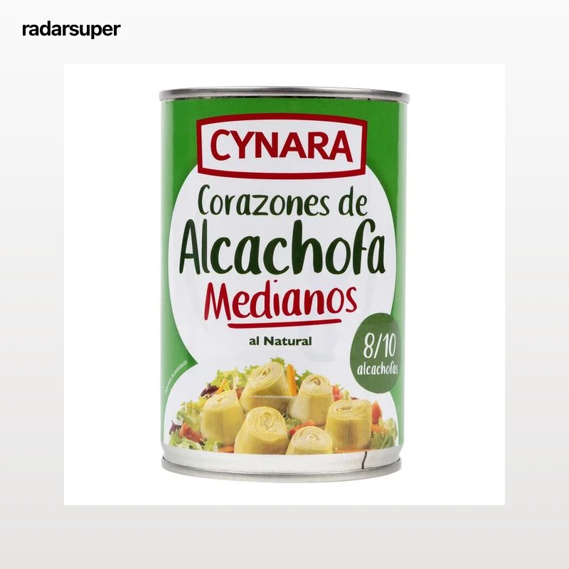 Corazón de alcachofa Cynara 240g 8/10