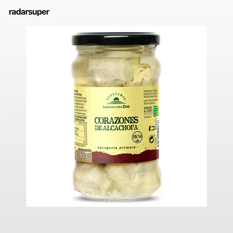 Corazones de alcachofas Dia Vegecampo 165 g