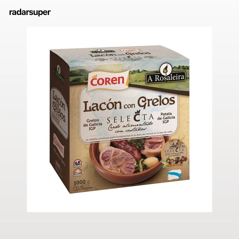 COREN Lacón con grelos 1 kg.