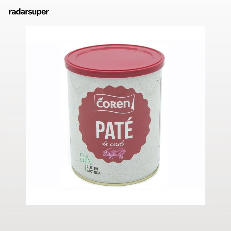 COREN Paté de hígado de cerdo con tapa 840g