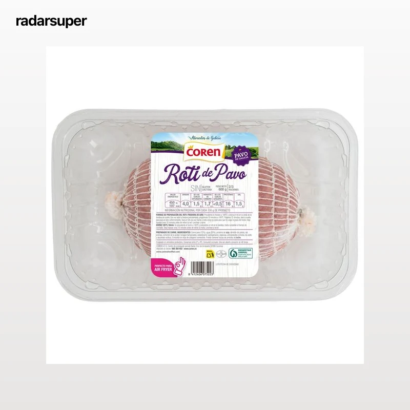 COREN Roti de pavo de Galicia 600 g.