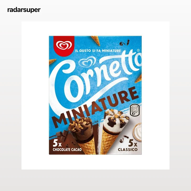 CORNETTO De Frigo Mino conos de chocolate (5) y de nata con chocolate (5)