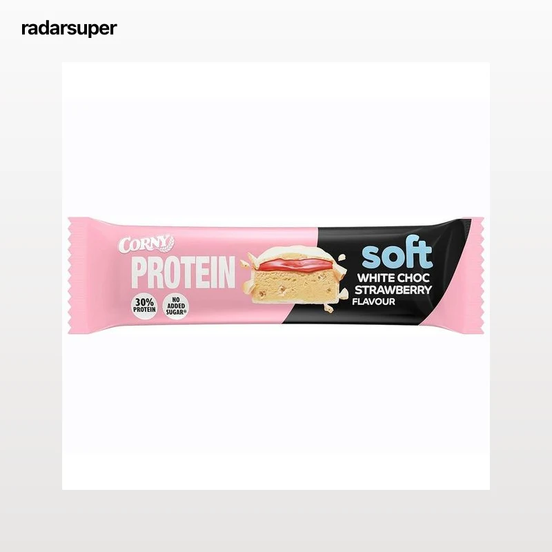 CORNY Barrita protein soft white choco brownie 45 gr.