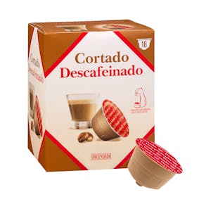 Cortado en cápsula descafeinado