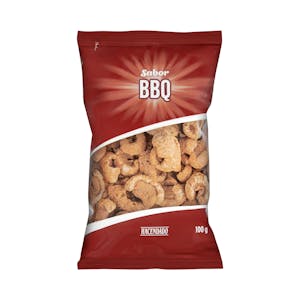 Cortezas de cerdo fritas sabor barbacoa