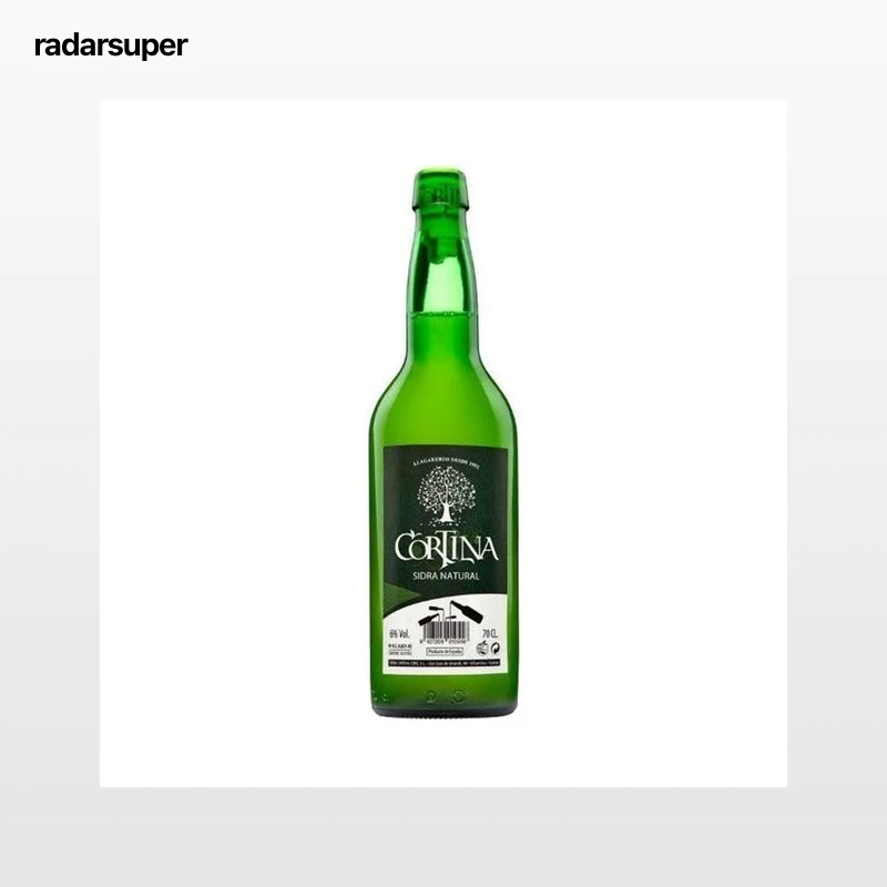 CORTINA Sidra natural botella 70 cl.