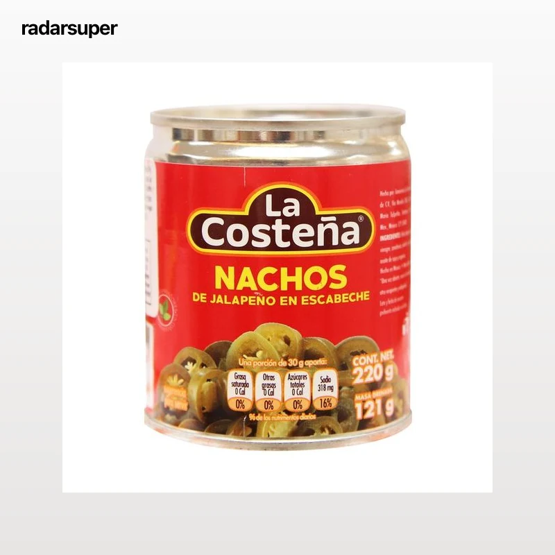 LA COSTEÑA Jalapeño rodajas 220 gr.