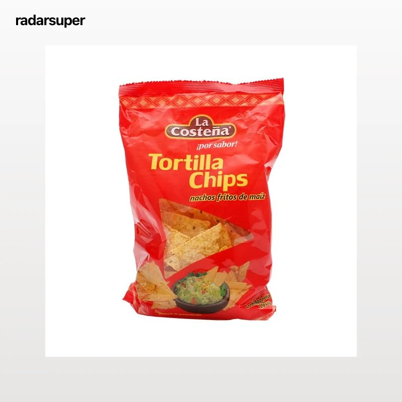 LA COSTEÑA Nachos fritos de maíz bolsa de 200 g.