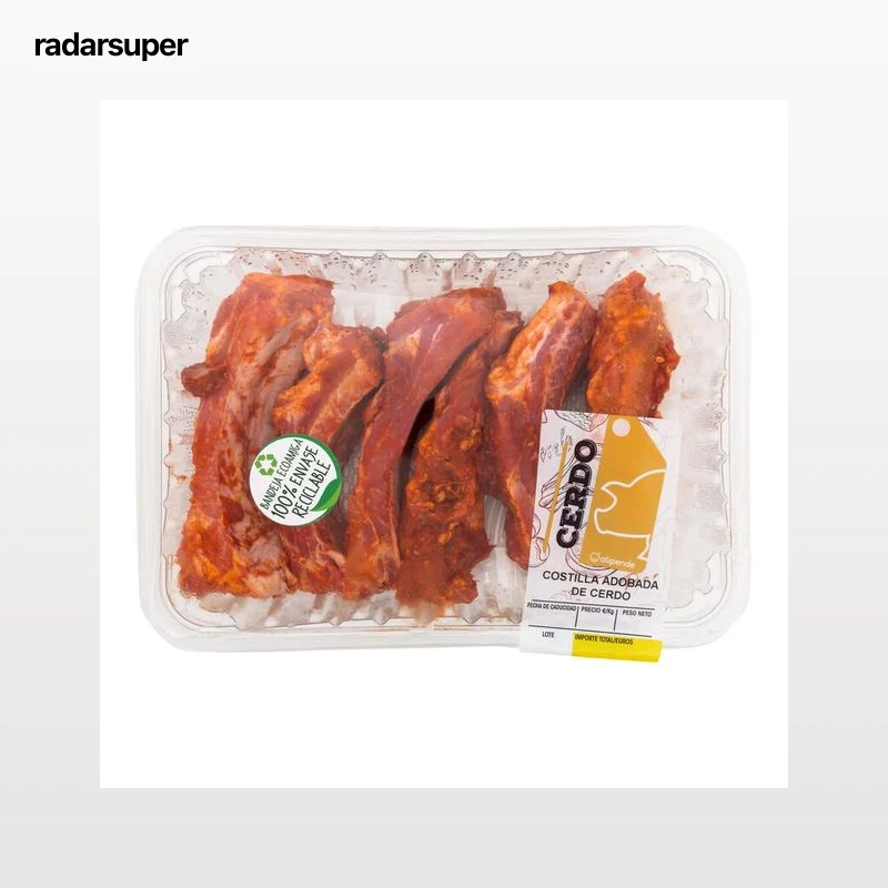 Costilla de cerdo adobada Alipende 400g aproximadamente
