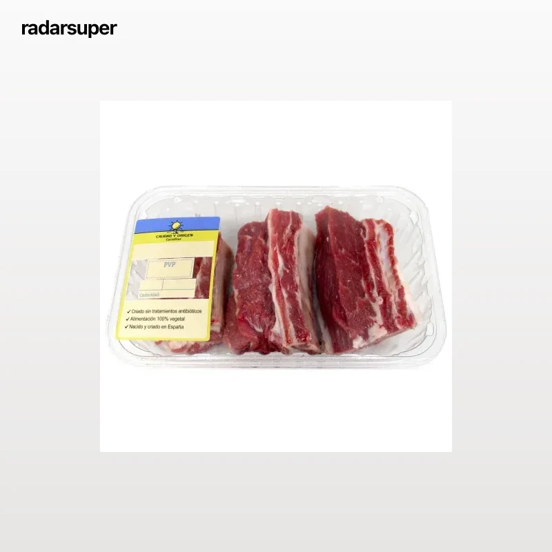 Costilla de añojo Círculo de Calidad 450 g aprox