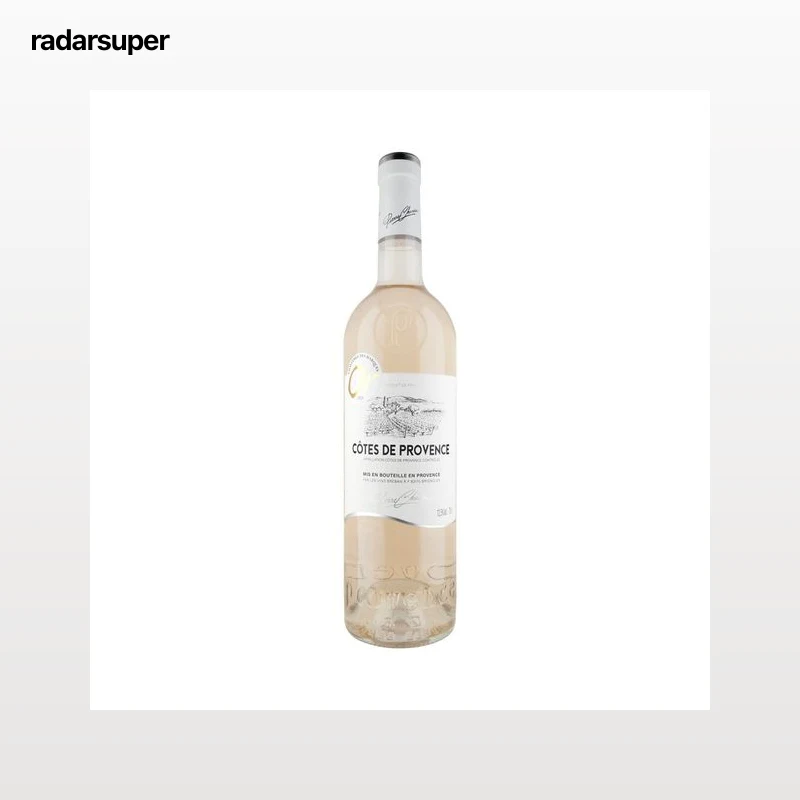 CÔTES DE PROVENCE  Vino rosado Pierre Chanau, elaborado en Francia CÔTES DE PROVENCE botella de 75 cl.