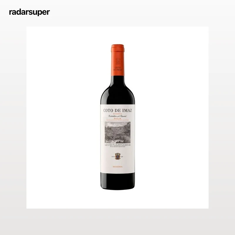 COTO DE IMAZ  Vino tinto reserva con D.O. Ca. Rioja botella 75 cl.