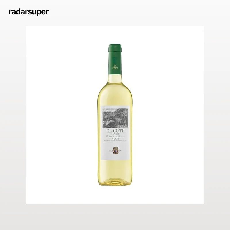 EL COTO  Vino blanco con D.O. Ca. Rioja EL COTO botella de 75 cl.