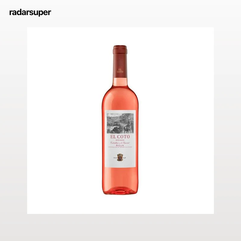 EL COTO  Vino rosado con D.O. Ca. Rioja EL COTO botella de 75 cl.