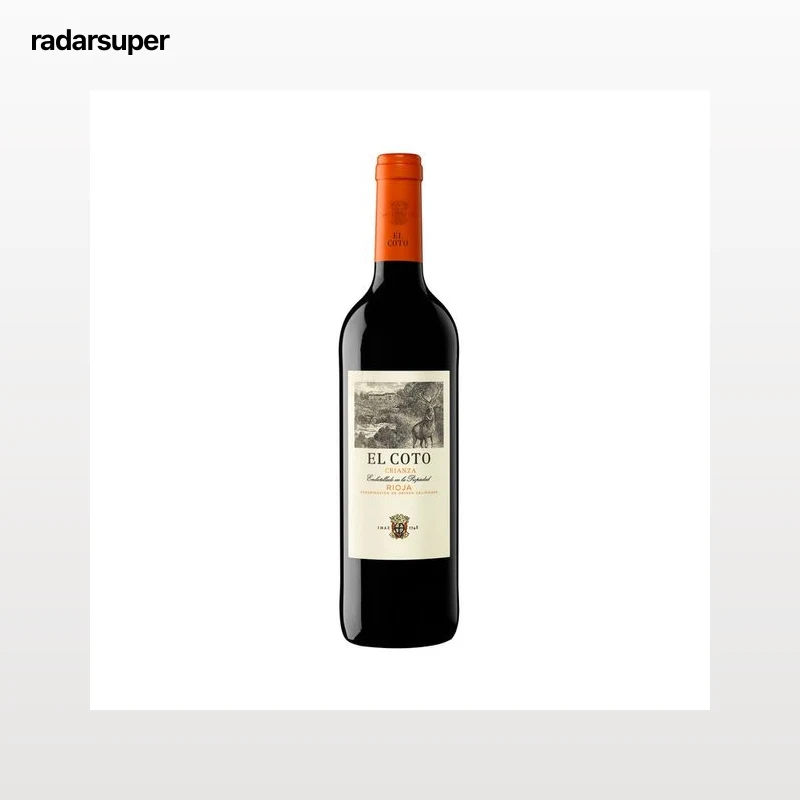EL COTO  Vino tinto crianza con D.O. Ca. Rioja botella de 75 cl.