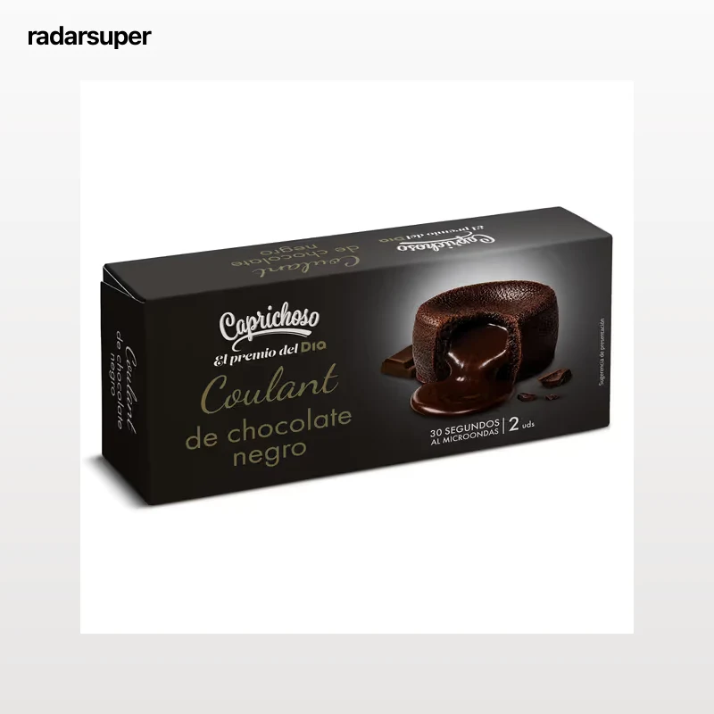 Coulant de chocolate negro Dia Caprichoso 200 g