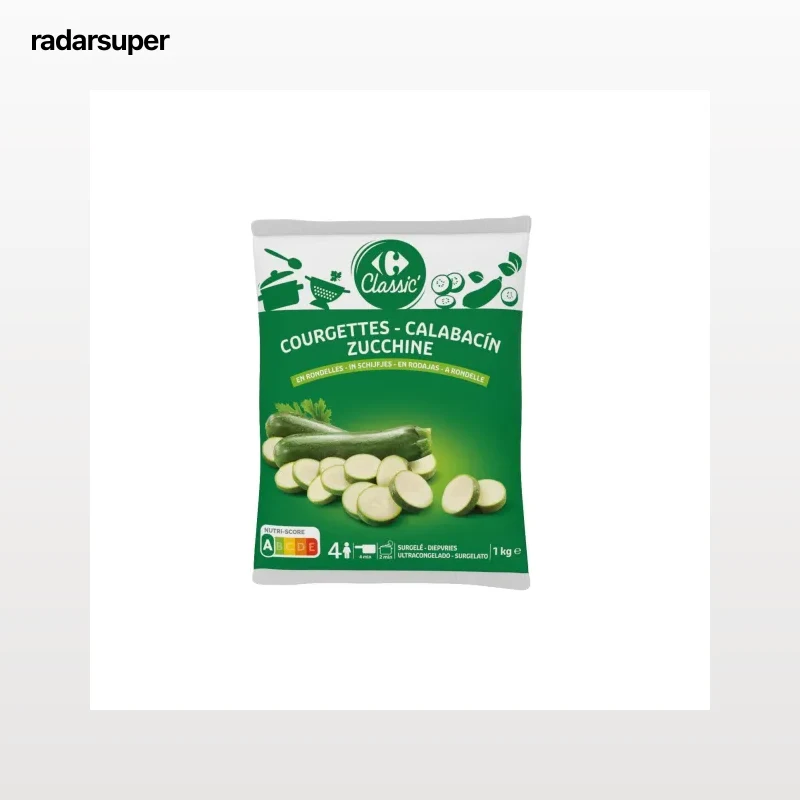 Courgettes en rondelles CARREFOUR CLA… — Prix chez Carrefour | RadarSuper