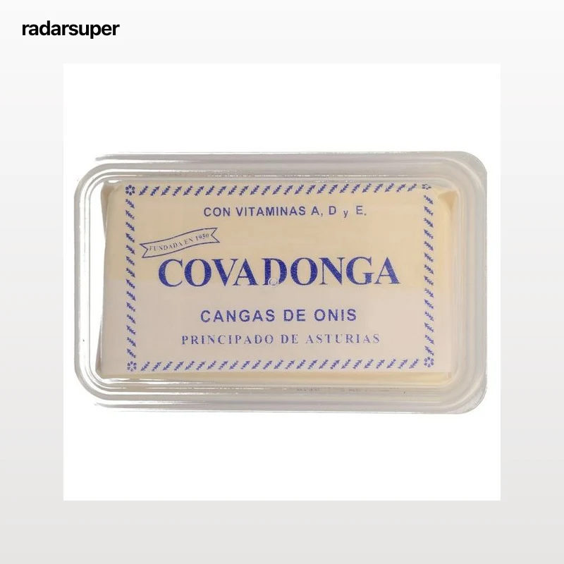COVADONGA Crema mantequilla / margarina, elaborada en Asturias y enriquecida con vitaminas A, D y E COVADONGA 500 g.