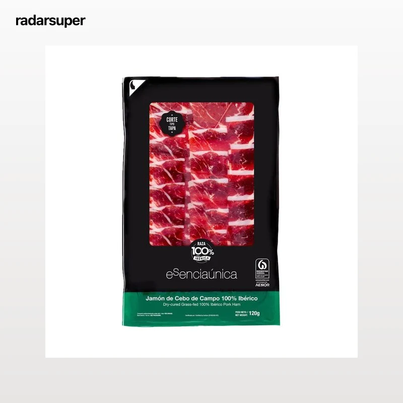 COVAP Esenciaúnica Jamón de cebo de campo 100% raza Ibérica 120 g.