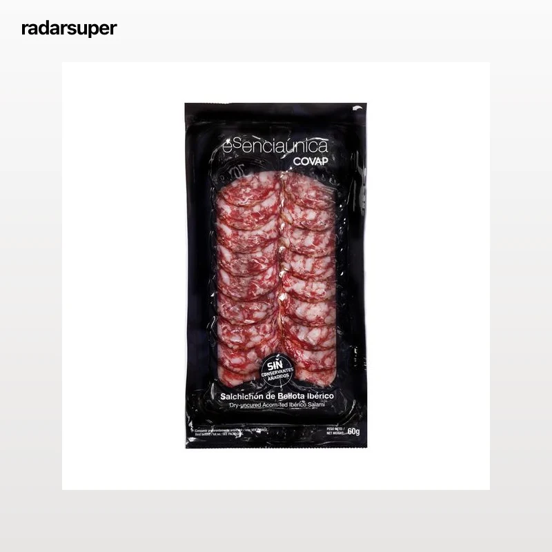 COVAP Salchichón de bellota ibérico, cortado en finas lonchas COVAP Esenciaúnica 60 g.