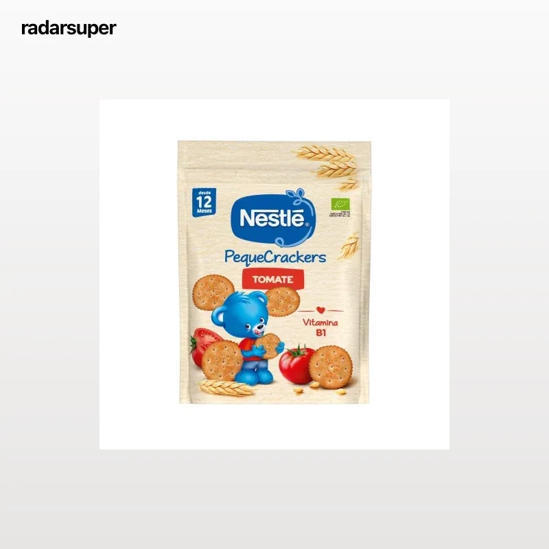 Crackers de tomate desde 12 meses ecológico Nestlé 100 g.