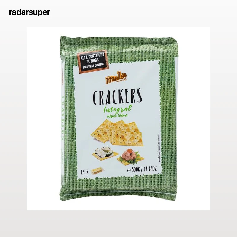 Crackers integrales Mels 500g