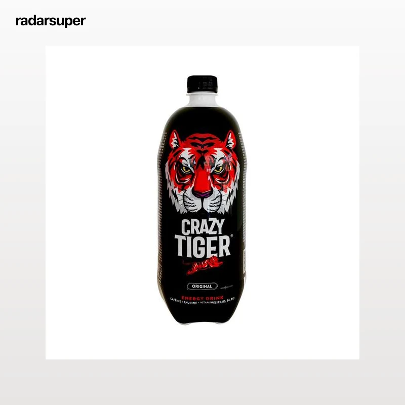 CRAZYTIGER Bebida energética botella 1 l.