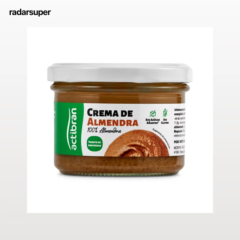 Crema de almendras Actibran 180 g