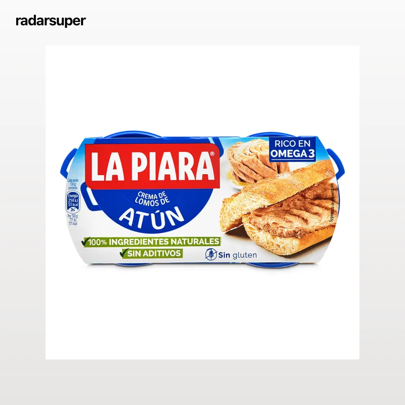 Crema de atún La piara 2 x 75 g