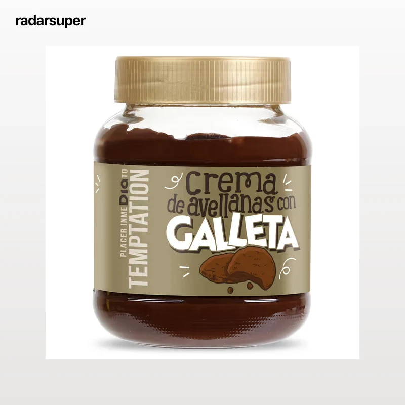 Crema de avellanas y cacao con galleta Dia Temptation 350 g